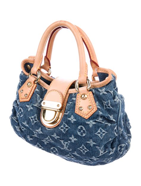 louis vuitton jeans bag ebay|louis vuitton pleaty denim bag.